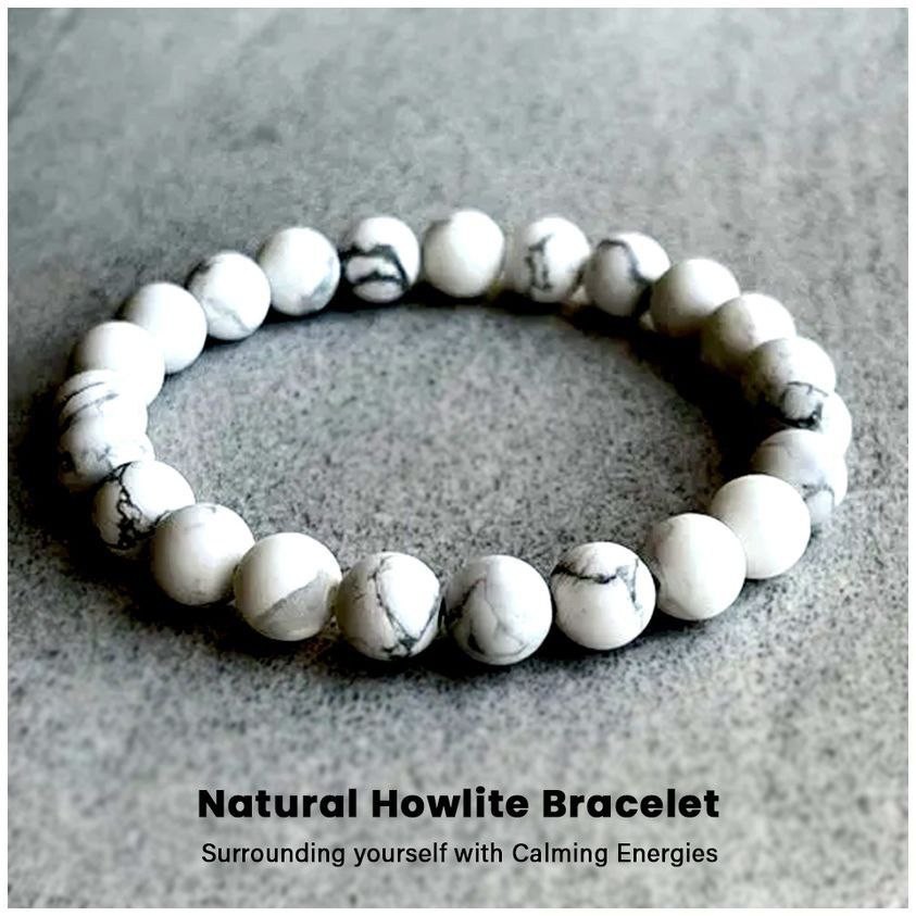 Natural Howlite Bracelet