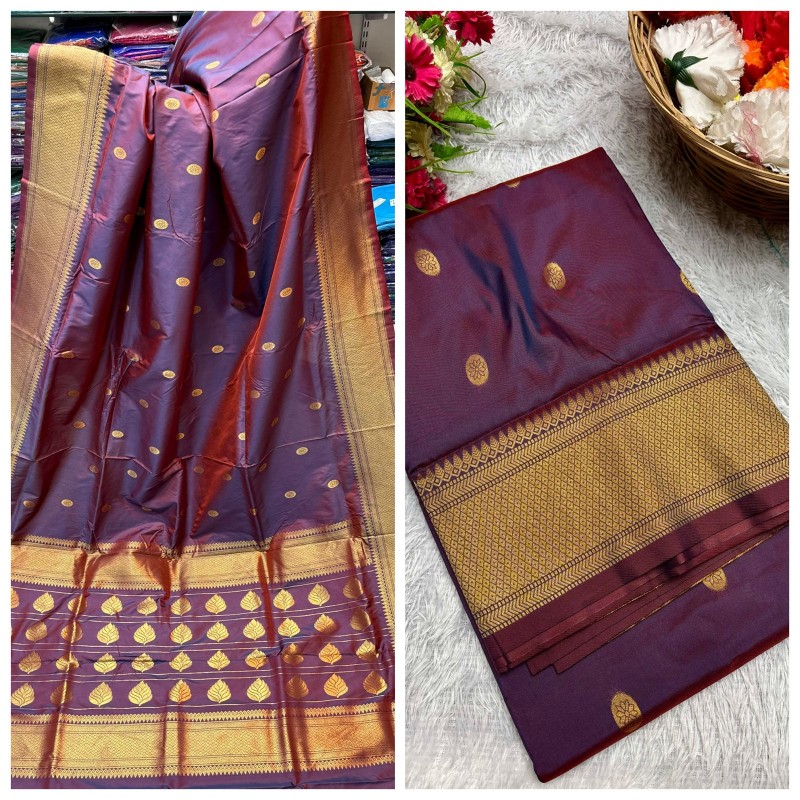 Chanderi Soft Silk Paithani