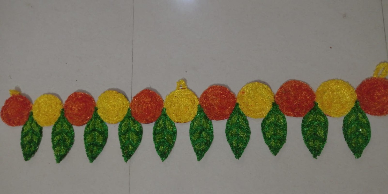 Decorative Door Hanging {Mango Leaf Toran}
