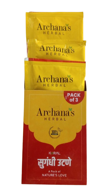Archana's Herbal Sugandhi Utane pack of Three