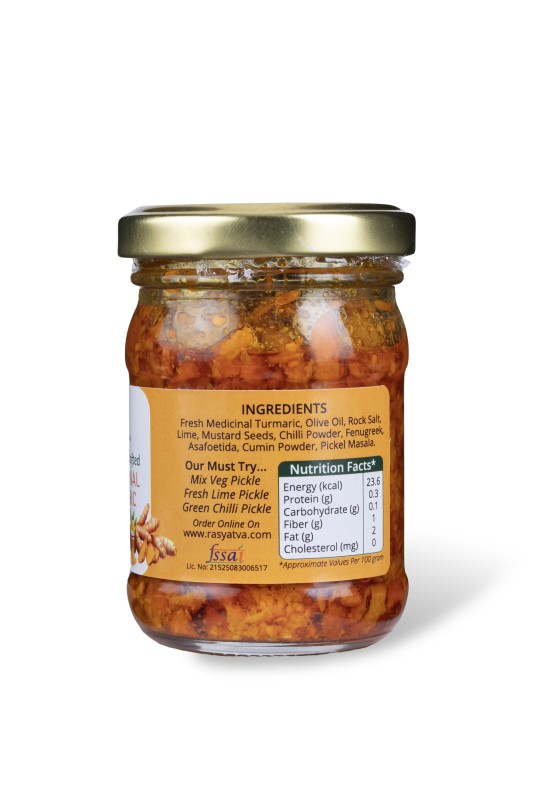 Pickels - Medicinal Turmaric, Olive Oil & Rock Solt Crafted