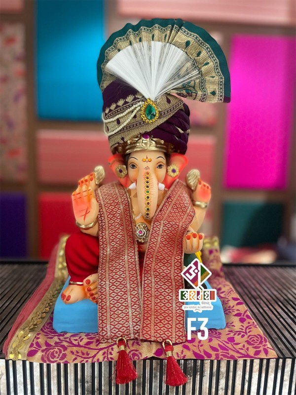 Paithani Feta & Shela for Ganpati Bappa