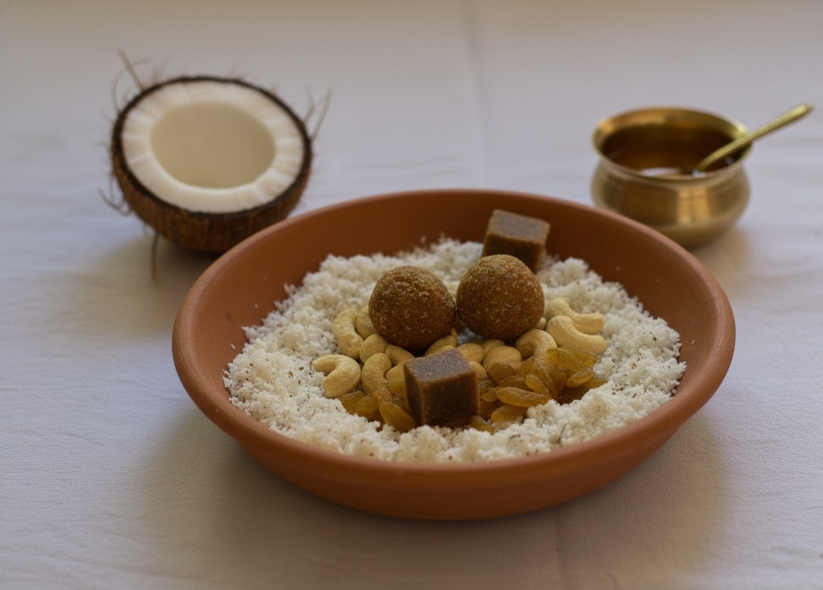 Coconut laddoo
