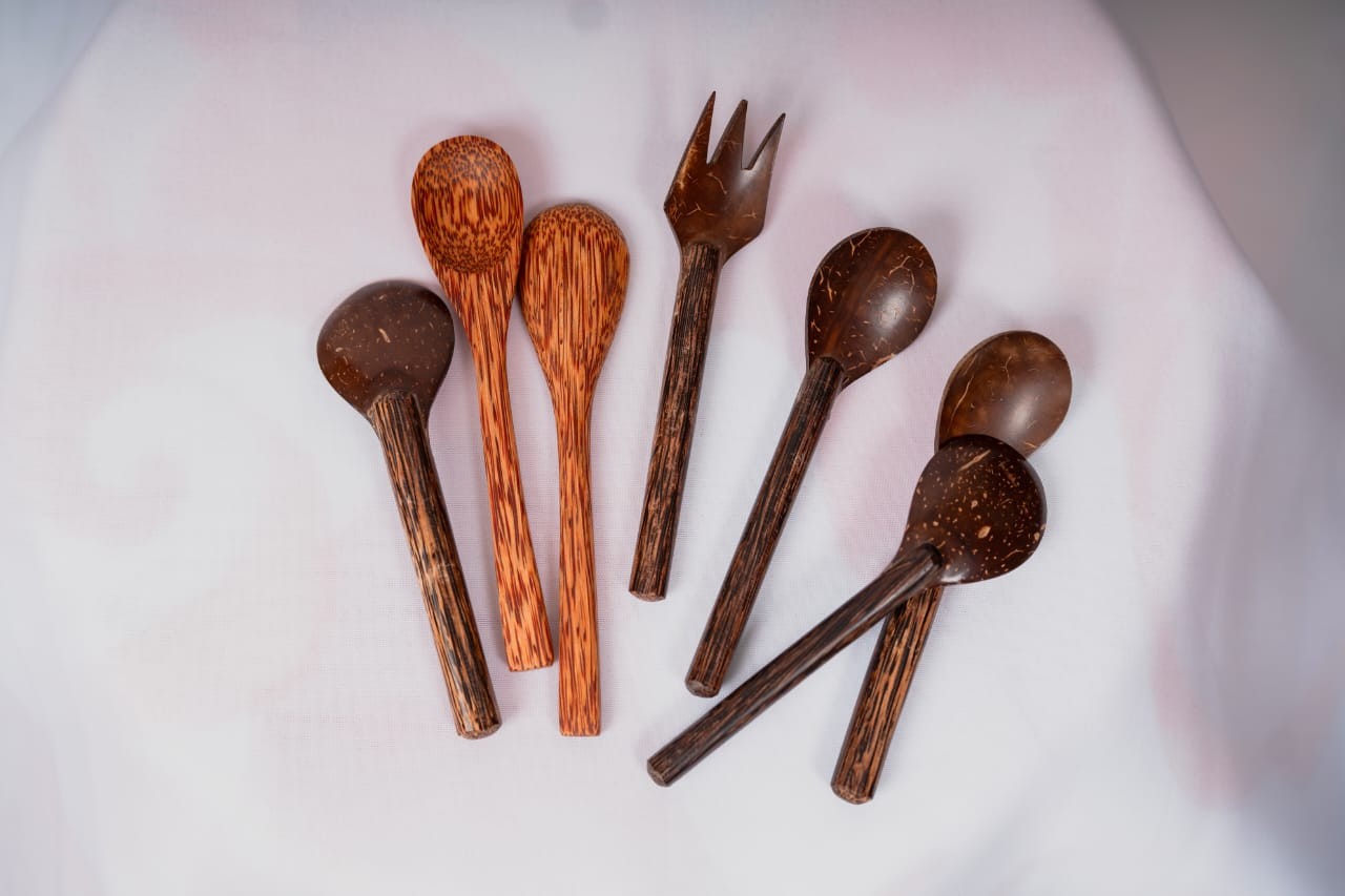 Cutlery- Wood and Shell