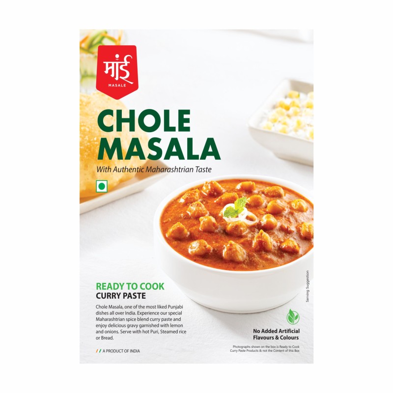 Mai Masale - Chole Masala Curry Paste, Ready to Cook Spice Mix l Easy to Make Masala Curry Paste