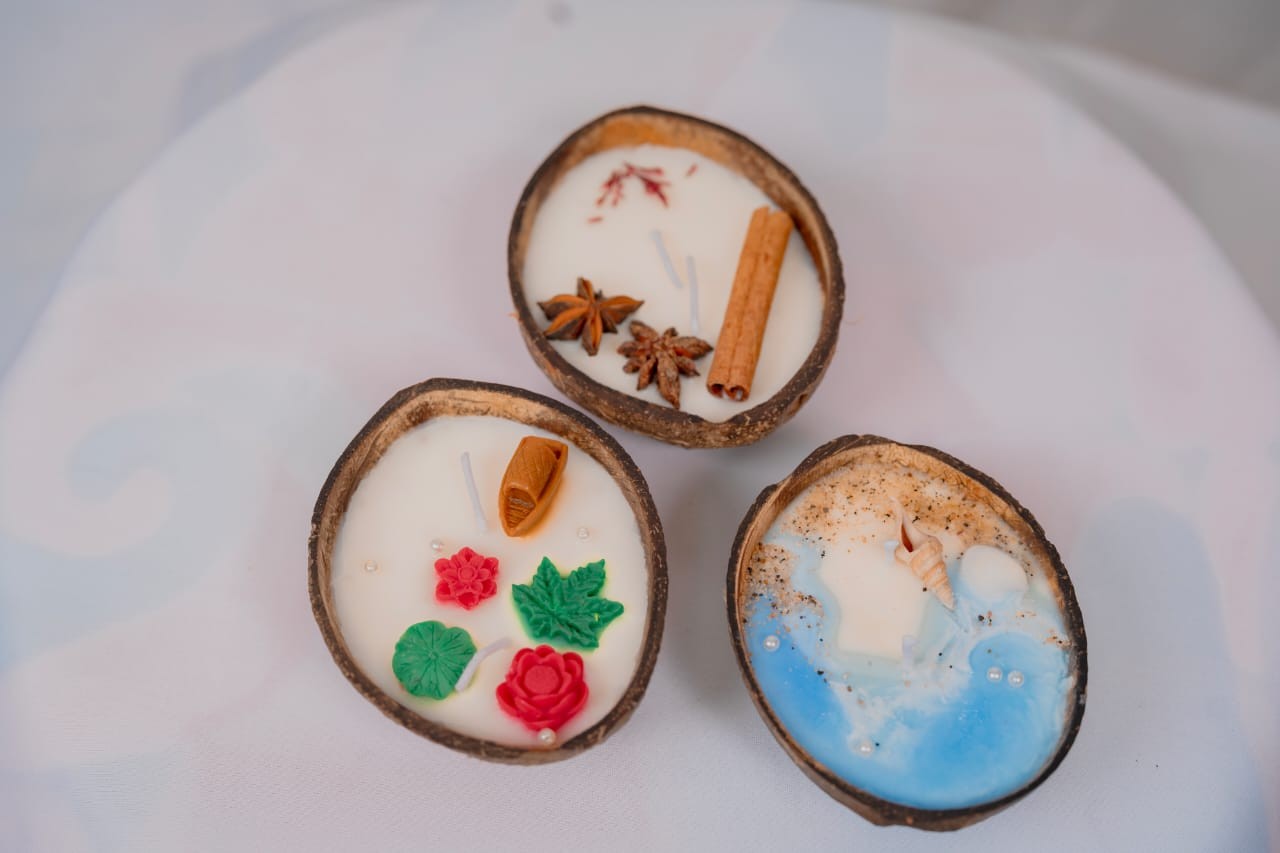 Candles using Soya Wax